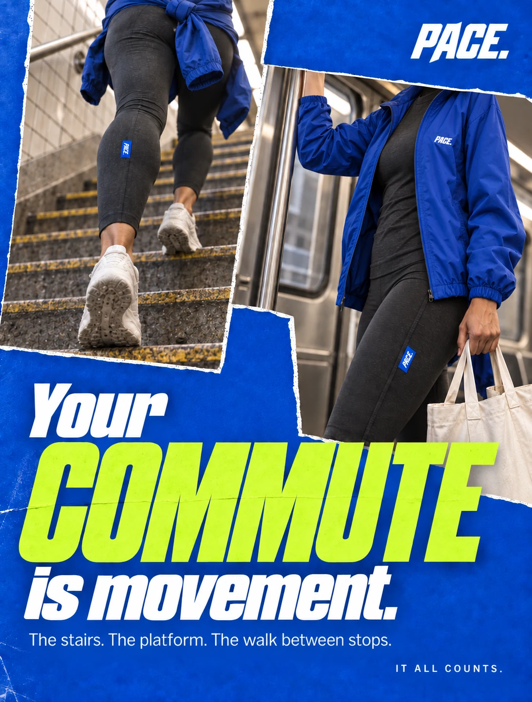 PACE commute movement social creative